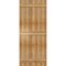 Ekena Millwork Joined Board-n-Batten Shutters, Rough Sawn Western Red Cedar, 26 7/8W x 65H, PR RBJ06S26X065RWR - alternate 4